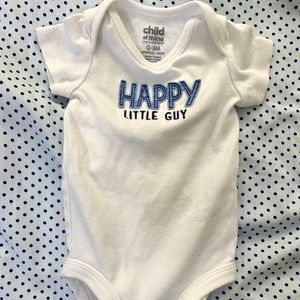 Child of mine 0-3 mos onesie
